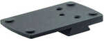 Shield Sights Mounting Plate Low Pro Slide Mount Black For Glock 17/19  
