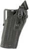 Safariland 6360RDS Tactical Holster STX Basketweave Finish Black Fits S&W M&P 9 Core with Red Dot and X300 Laminate Cons