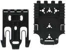 Safariland QLS Platform Kit 1 Male & 1 Female Mounting Hardware Polymer Black QUICK2-KIT1-2