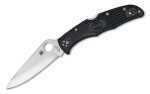 Spyderco Endura4 Folding Knife VG10/Satin Plain Circle Thumb Hole/Pocket Clip 3 C10FPBK