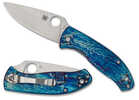 Spyderco Tenacious Folding Knife 3.35" Drop Point Blade D-2 Blade Steel 7.74" Overall Length R.I.L. Lock Satin Finish Si