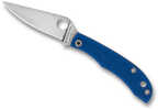 Spyderco HONEYBEE Folding Knife 1.68" Drop Point Blade 12C27 Blade Steel 3.72" Overall Length Slipjoint Lock Satin Finis