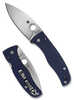 Spyderco Bodacious Folding Knife 3.63" Leaf-Shaped Blade 8.27" Overall Length CPM SPY27 Blade Steel Plain Edge Satin Fin