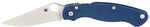 Spyderco Military 2 Folding Knife 4" Drop Point Blade CPM SPY27 Blade 9.51" Overall Length Compression Lock Satin Finish