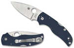 Spyderco Native 5 Folding Knife 3" Drop Point Blade CPM SPY27 Blade 6.875" Overall Length Lockback Satin Finish Silver B