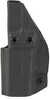 Tagua Ambi Disruptor Iwb/owb Belt Holster Kydex Construction Black Fits Glock 26/27 Ambidextrous Ambi-dtr-330