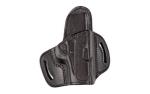 Tagua TX 1836 BH2 Fort Extra Protection Quick Draw Belt Holster Fits Glock 43 Right Hand Black Leather Finish TX-EP-BH2-