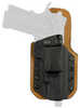Tagua KYDEX LEATHER IWB HOLSTER Inside Waistband Holster Fits Ruger LCP Max Leather/Kydex Construction Black and Brown R