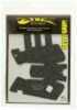 TALON Grips Inc Rubber Black Adhesive GLK Gen4 17 22 24 31 34 35 37 Medium Backstrap 114R