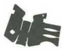 TALON Grips Inc Rubber Black Adhesive For GLK Gen4 20 21 40 41 No Backstrap 119R