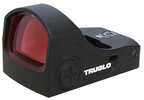 TRUGLO Nexus Red Dot 22mm Objective 3 MOA Dot Black Includes Picatinny Mount TG-TG8322B