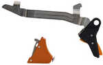 Timney Triggers Alpha Competition Anodized Finish Orange Fits Gen 5 - G17 G19 G34