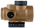 Trijicon MRO SD Green Dot 25mm Objective 2 MOA Dot Anodized Finish Coyote Brown Low Mount MRO-C-2200347