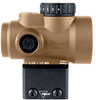 Trijicon MRO SD Green Dot 25mm Objective 2 MOA Dot Anodized Finish Coyote Brown Lower 1/3 Co-Witness Mount MRO-C-2200349