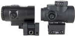 Trijicon MRO SD Combo Red Dot with 3X Magnifier 25mm Objective 2 MOA Dot Matte Finish Black Full Co-Witness Mount MRO-C-