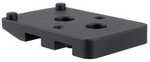 Trijicon Accessory Ring Plate Low Mount Q-Loc Fits Trijicon RMR Anodized Finish Black  