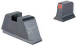 Trijicon Suppressor/optic Height Night Sights Orange Front With Metal Rear & Green Lamps For Glock 17 19 22 23 24 26 27 