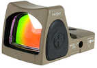 Trijicon Trijicon Dual Defense Kit RMR Reflex Sight Red Dot 3.25 MOA Adjustable LED Flat Dark Earth Includes M17/18 Moun