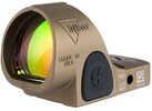 Trijicon SRO (Specialized Reflex Optic) 2.5 MOA Adjustable LED Anodized Finish Coyote Brown SRO2-C-2500020