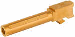 True Precision Barrel 9MM Gold Titanium Nitride Fits Glock 19 