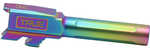 True Precision Barrel 9mm Rainbow Fits Glock 43/43x Ticn Tp-g43b-xs