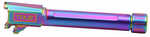 True Precision Barrel 9mm Rainbow Thread Protector Threaded Sig P365 Tp-p365b-xts