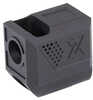 True Precision True-Lock Compensator Fits Sig P365/X/XL/Macro with 1/2x28 Threaded Barrel Black TP-P365MUC-BL