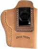 Uncle Mikes Inside Waistband Leather Holster Size 4 Fits Most Large Frame Autos (cz 75/ Glock 17/19/22/27/2