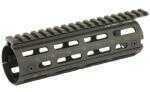 Leapers UTG PRO AR-15 Super Slim Drop In Carbine Length Handguard M-LOK Aluminum Black MTU001SSM