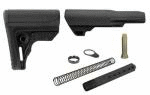 Leapers Inc. - UTG UTG PRO Mil-spec Stock Kit Black Finish Fits AR-15 Compact Size Includes Cheek Rest Plus Removable Ex