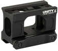 Unity Tactical Fast Micro Red Dot Mount 2.26" Optical Height Compatible With Tall Footprints (compm5s Compm5b Duty