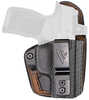 Versacarry Comfort Flex Custom Inside Waistband Holster Fits Sig Sauer P365 Leather And Kydex Distressed Brown Right Han