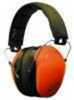 Walker's Game Ear Passive Earmuff Padded Headband Folding Orange GWP-DCPM-BO