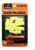Walkers Game Ear Plug Foam 7 Pairs Yellow Includes Case GWP-PLGCAN-YL