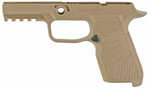 Wilson Combat Grip Module Fits P320 Compact No Manual Safety Tan  