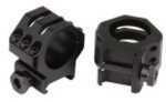 Weaver Tactical Rings High, 6 Point, Matte Black 48350