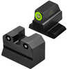 Xs Sights R3d 2.0 Tritium Night Sight For Hk Vp9 Suppressor Height Green Front Outline Green Tritium Front/rear Hk-r202p