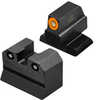 Xs Sights R3d 2.0 Tritium Night Sight For Hk Vp9 Suppressor Height Orange Front Outline Green Tritium Front/rear Hk-r202