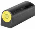 XS Sights Big Dot Tritium Night Yellow Front Fits S&W J-Frame with Integral Gunsmithing Required