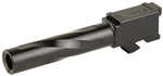 Zaffiri Precision Pistol Barrel 9MM 3.9" Flush and Crown Fits Glock 19 Gen 3 Nitride Finish Black BA-G19G14-FC-BN