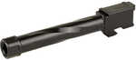 Zaffiri Precision Pistol Barrel 9MM 4.97" Threaded Fits Glock 17 Gen 3 Nitride Finish Black BA-G17G14-TH-BN