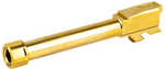 Zaffiri Precision Pistol Barrel 9MM 4.675" Threaded Fits Glock 48 Titanium Nitride Finish Gold BA-G48-TH-GLD