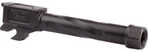 Zaffiri Precision Pistol Barrel 9mm 4.65" Threaded 1/2x28 Nitride Finish Black Fits Sig P320 Compact Zp.320btbn
