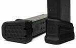 ZEV Technologies Extended Base Pad For Glock Black Finish Add +5 Capacity on 9mm +4 .40 Caliber Additional