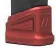 ZEV Technologies Extended Base Pad For Glock Red Finish Add +5 Capacity on 9mm +4 .40 Caliber Additional Pow