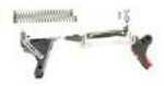 ZEV Technologies Fulcrum Drop-In Trigger Kit Adjustable 2-6 lbs Fits Glock 17/19/26 Gen 3 Black w/ Red Safety ZT-FUL-DRP