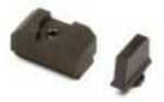 ZEV Technologies Sight Set 300 Black Front Co-Witness Rear Md: SIGHT.SET-300-CW-B-CW-