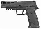 Sig Sauer P320 AXG Pro Striker Fired 9mm Pistol 4.7" Barrel Hogue G10 Grips Black Nitron Finish Optic Ready Pro Cut Slide X-Ray 3 Night Sights 2-17Rd Mags
