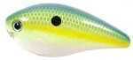Strike King Lures KVD Square Bill Crankbait - 1.5in 1-1/2in 3-6ft Chartreuse Sexy Shad Md#: HCKVDS1.5-538