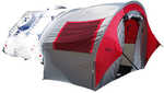 PahaQue TAB Trailer Side Tent Silver Red